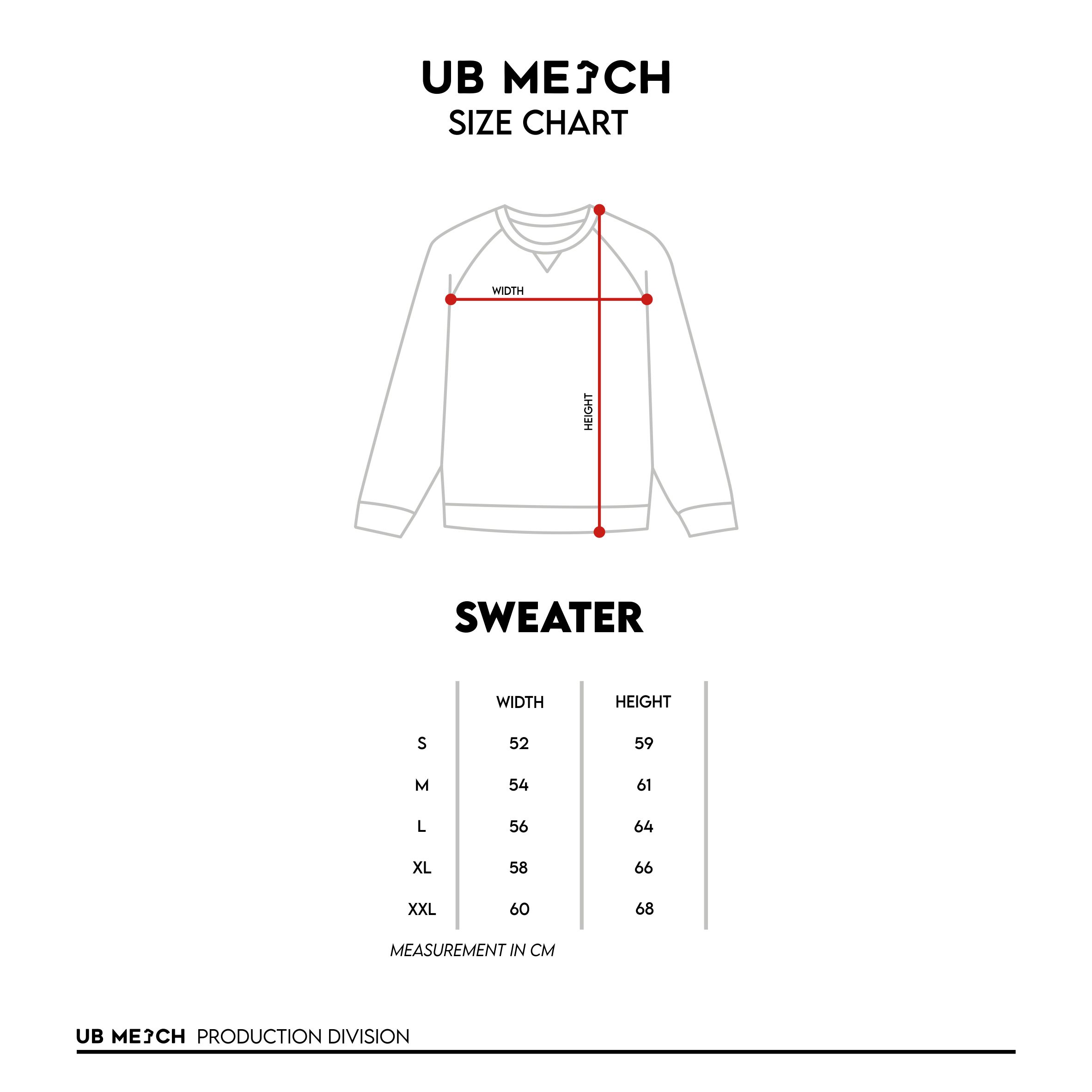 Size Chart • UB Merch